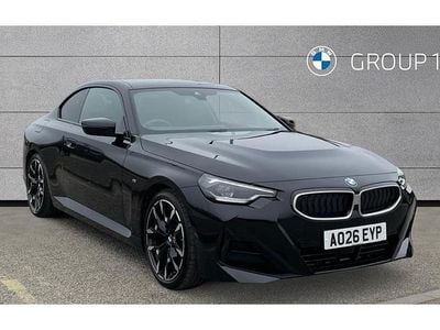 New BMW 220 M Sport 184 HP (135 kW) 2026 Black Coupe
