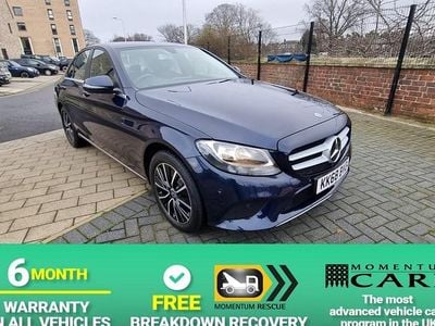 Blue Used 2019 Mercedes C200 SE Sedan | £14,995 (Super price)