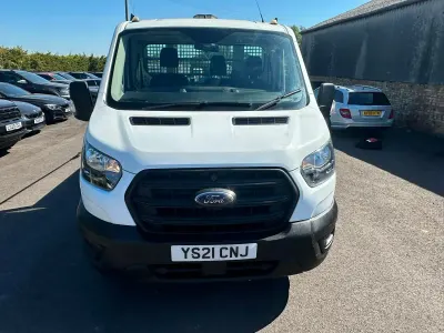 Used Ford Transit 130 HP (95 kW) 2021 White Van