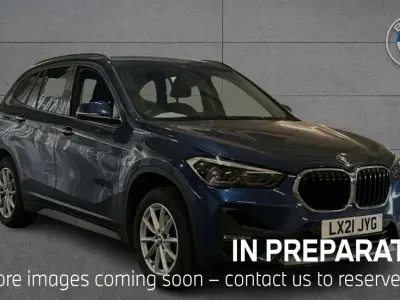 Used BMW X1 Comfort Edition 138 HP (101 kW) 2021 Blue SUV