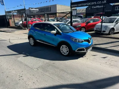 Second-hand Renault Captur Dynamique 90 CP (66 kW) 2014 Albastru SUV