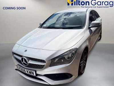 Used Mercedes CLA180 AMG line 122 HP (89 kW) 2018 Silver Sedan