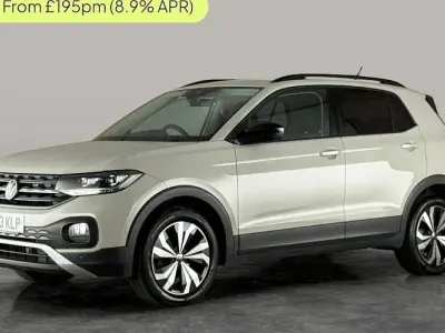 Used VW T-Cross Black Edition 95 HP (69 kW) 2023 Grey SUV