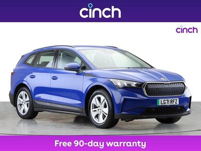 Blue Used 2021 Skoda Enyaq iV ecoSuite SUV | £13,499 (A bit pricey)