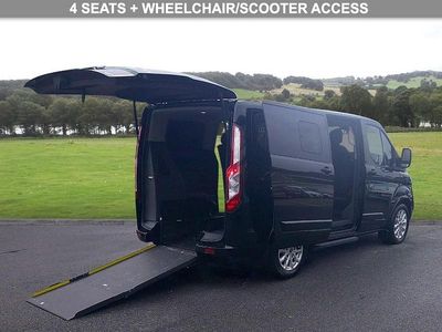 Black Used 2019 Ford Tourneo Custom Titanium Van | £16,999 (Super price)
