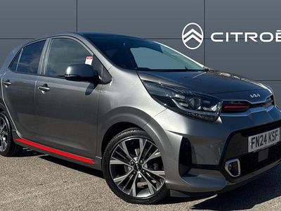 Begagnad Kia Picanto GT-Line 67 HK (49 kW) 2024 Grå Halvkombi