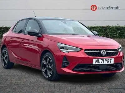 Used Vauxhall Corsa SRi 100 HP (73 kW) 2021 Red Hatchback