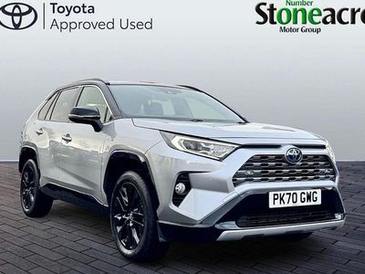 Silver Used 2020 Toyota RAV4 Hybrid SUV | £26,000 (Fair price)