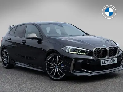 Used BMW M135 Comfort Edition 302 HP (222 kW) 2023 Black Hatchback