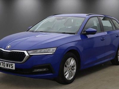Used Skoda Octavia SE Technology 150 HP (110 kW) 2020 Blue Estate