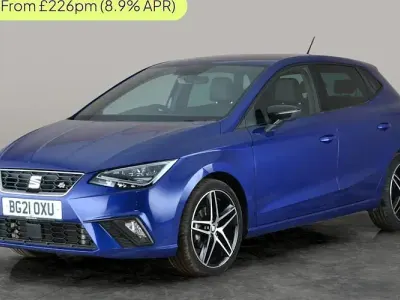 Begagnad Seat Ibiza FR Sport 110 HK (80 kW) 2021 Blå Halvkombi