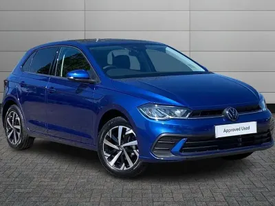 New VW Polo Match 95 HP (69 kW) 2026 Blue Hatchback