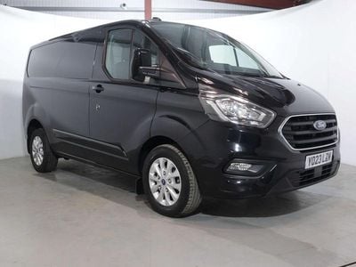 Black Used 2023 Ford Transit Custom Limited | £21,360
