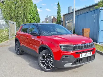 New Jeep Avenger Summit 100 HP (73 kW) 2026 Red SUV