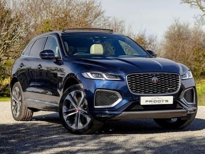 Used Jaguar F-Pace R-Dynamic 404 HP (297 kW) 2021 Blue SUV
