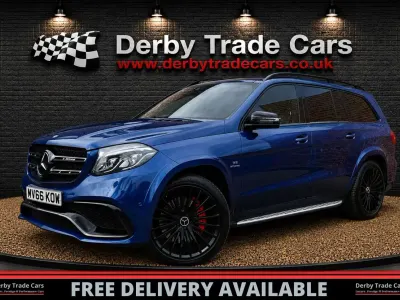 Used Mercedes GLS63 AMG AMG 2016 Blue SUV