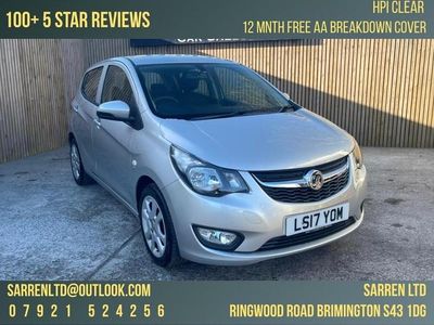 Used Vauxhall Viva 75 HP (55 kW) 2017 Silver Hatchback