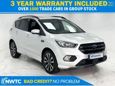 Used Ford Kuga ST-Line 120 HP (88 kW) 2018 Silver SUV