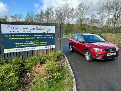Used Seat Arona SE Technology 95 HP (69 kW) 2018 Red SUV