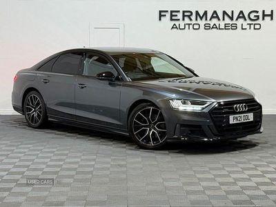 Used Audi A8 Black Edition 286 HP (210 kW) 2021 Grey Sedan
