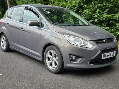Used Ford C-MAX Zetec 105 HP (77 kW) 2014 Brown MPV