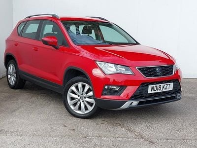 Used Seat Ateca Ecomotive 115 HP (84 kW) 2018 Red SUV