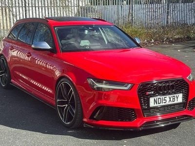 Used Audi RS6 Design 2015 Red Estate