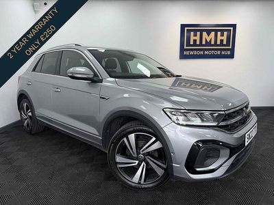 Usado VW T-Roc R-line 150 HP (110 kW) 2022 Prateado SUV