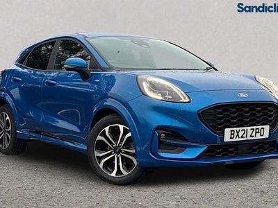 Used Ford Puma ST-Line 125 HP (91 kW) 2023 Blue Hatchback