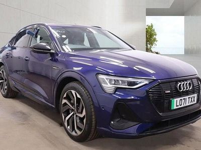 Used Audi e-tron Black Edition 230 kW (313 HP) 2022 Blue SUV