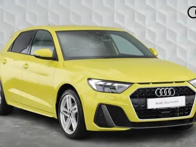 Used Audi A1 S-Line 108 HP (79 kW) 2023 Yellow SUV