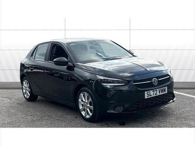 Used Vauxhall Corsa Design Edition 100 HP (73 kW) 2022 Black Hatchback