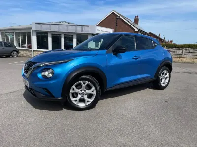 Used Nissan Juke N-Connecta 114 HP (83 kW) 2021 Blue SUV