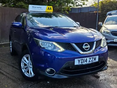 Used Nissan Qashqai Acenta Premium 2014 Blue SUV