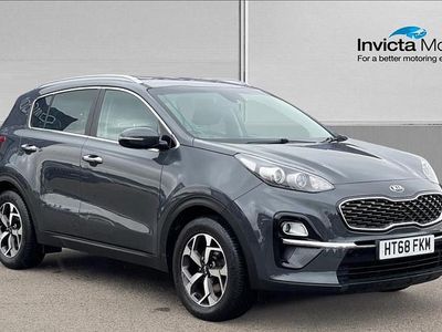 Used Kia Sportage 136 HP (100 kW) 2019 Grey SUV