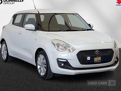 Begagnad Suzuki Swift SZ-T 111 HK (81 kW) 2017 Vit Halvkombi