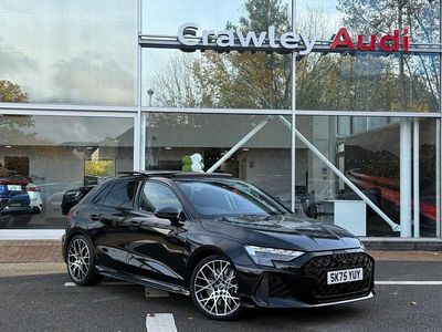 Black Used 2025 Audi RS3 Advanced Sedan | £64,440 (Expensive)