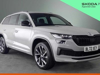 Used Skoda Kodiaq SportLine 150 HP (110 kW) 2023 Grey SUV