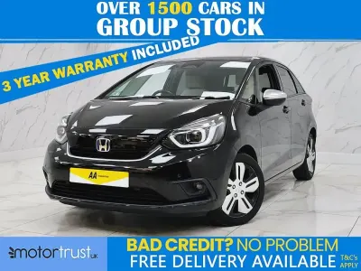 Used Honda Jazz Hybrid 109 HP (80 kW) 2021 Black Hatchback