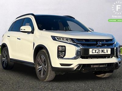 White Used 2021 Mitsubishi ASX SUV | £15,599 (Fair price)