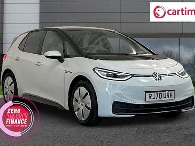 Used VW ID.3 Pro Performance 150 kW (204 HP) 2020 White Hatchback