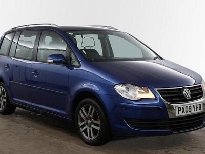 Blue Used 2009 VW Touran SE MPV | £1,895 (Fair price)