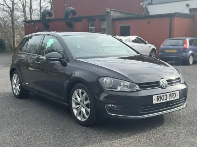 Used VW Golf VII GT 2013 Black Hatchback