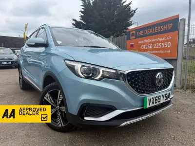 Used MG ZS Exclusive 105 kW (143 HP) 2019 Blue SUV