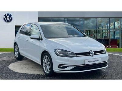 Used VW Golf VII GT 130 HP (95 kW) 2019 White Hatchback