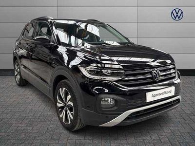 Used VW T-Cross Black Edition 95 HP (69 kW) 2023 Black SUV