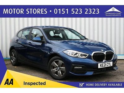 Used BMW 116 Comfort Edition 2021 Blue Hatchback