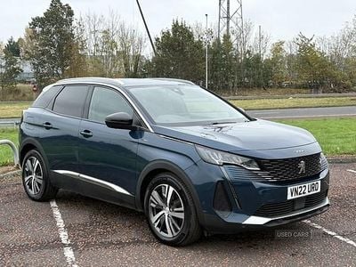 Blue Used 2022 Peugeot 3008 Allure Premium Hatchback | £17,500 (Fair price)