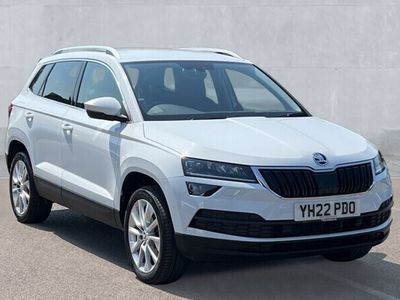 Used Skoda Karoq SE L 150 HP (110 kW) 2022 White SUV