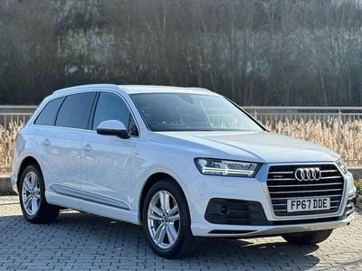 Used Audi Q7 S-Line 272 HP (200 kW) 2017 White SUV